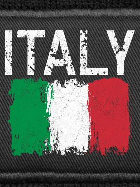 Italy Brushstroke Flag