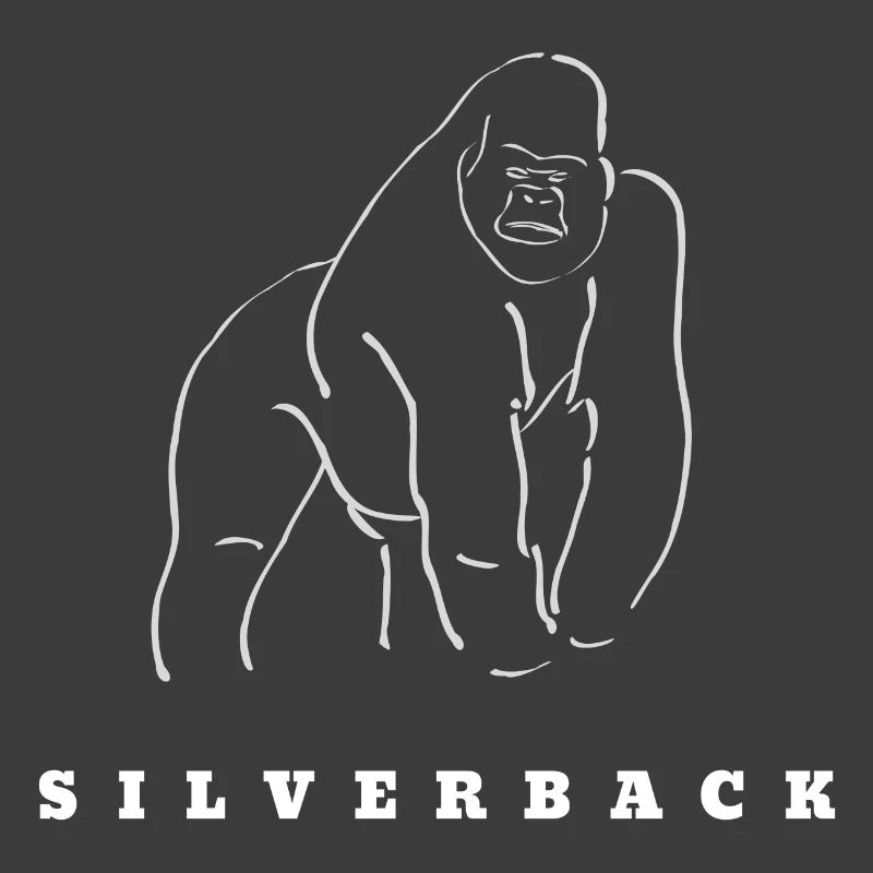 Silverback Gorilla Chef Entrepreneur Gift