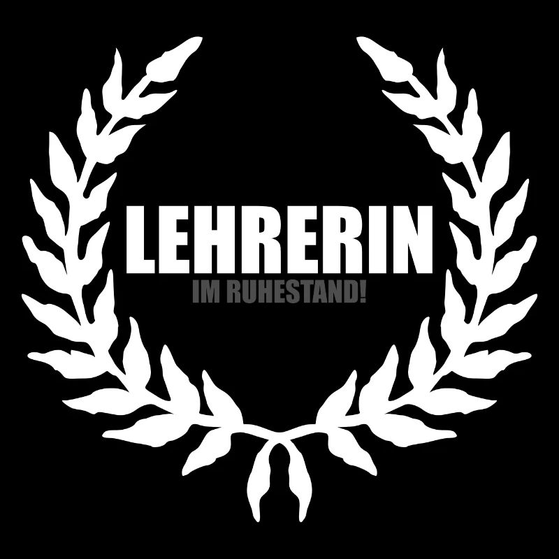 Lehrerin im Ruhestand white