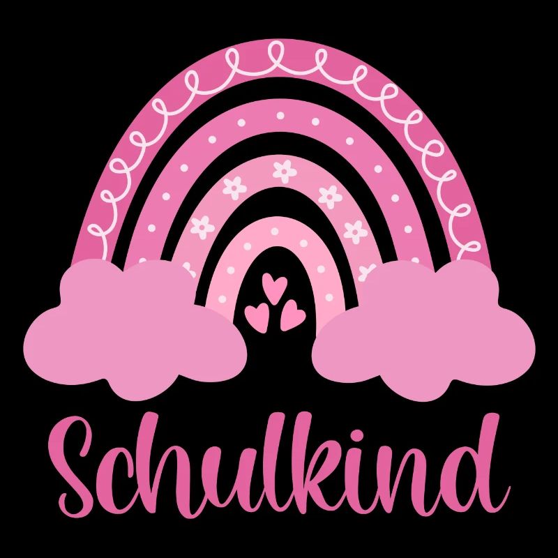 Schulkind Regenbogen