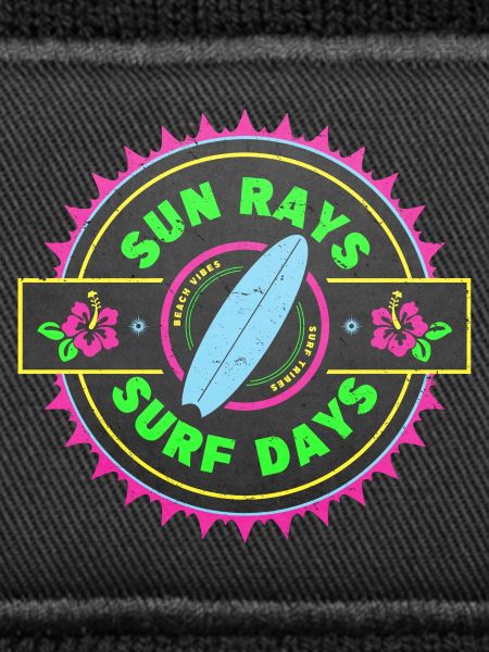 Surfen Retro Surfer Grafikdesign