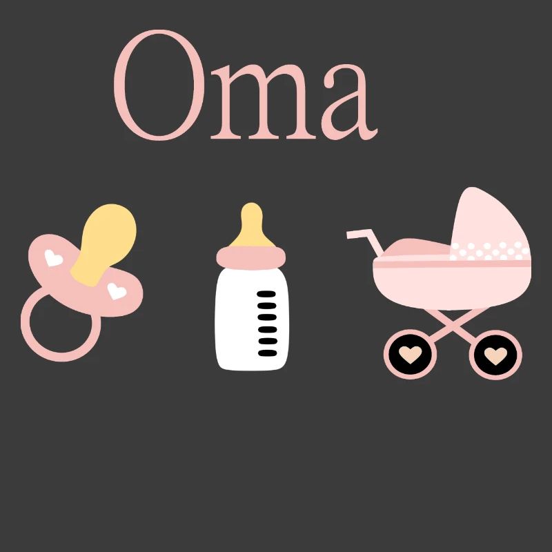 Oma Geburt Mädchen Vorlage personalisierbar