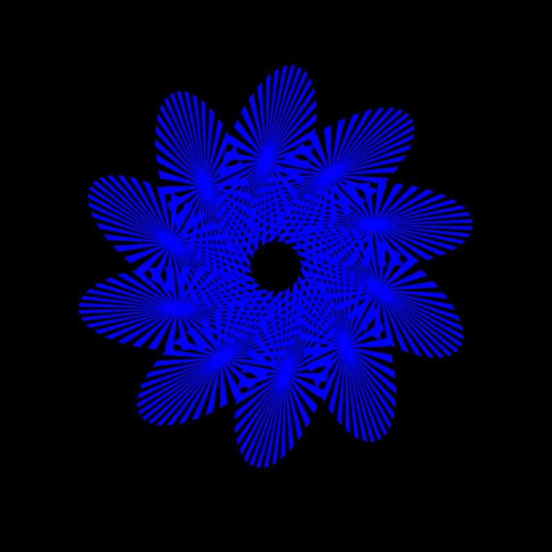 Mandala | Rayons de soleil | Modèle