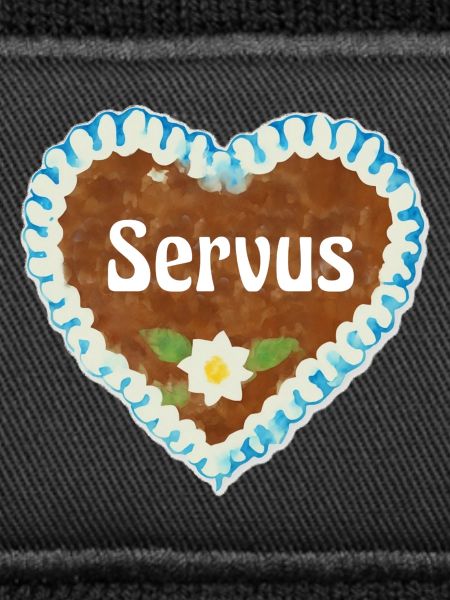 Lebkuchenherz Servus
