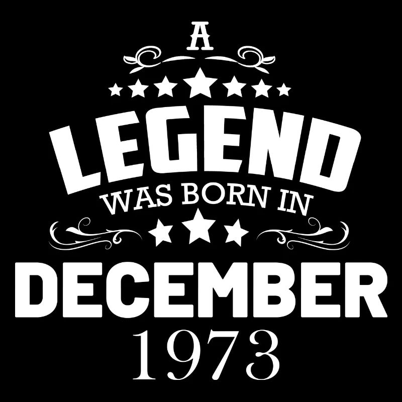 A legend was born in December 1973