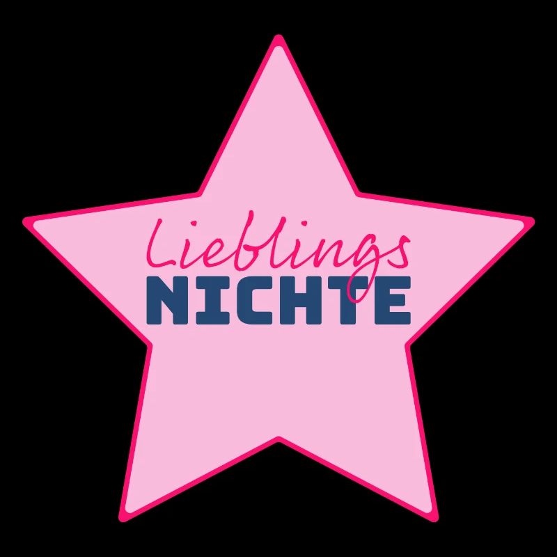 Lieblingsnichte Tshirt Stern