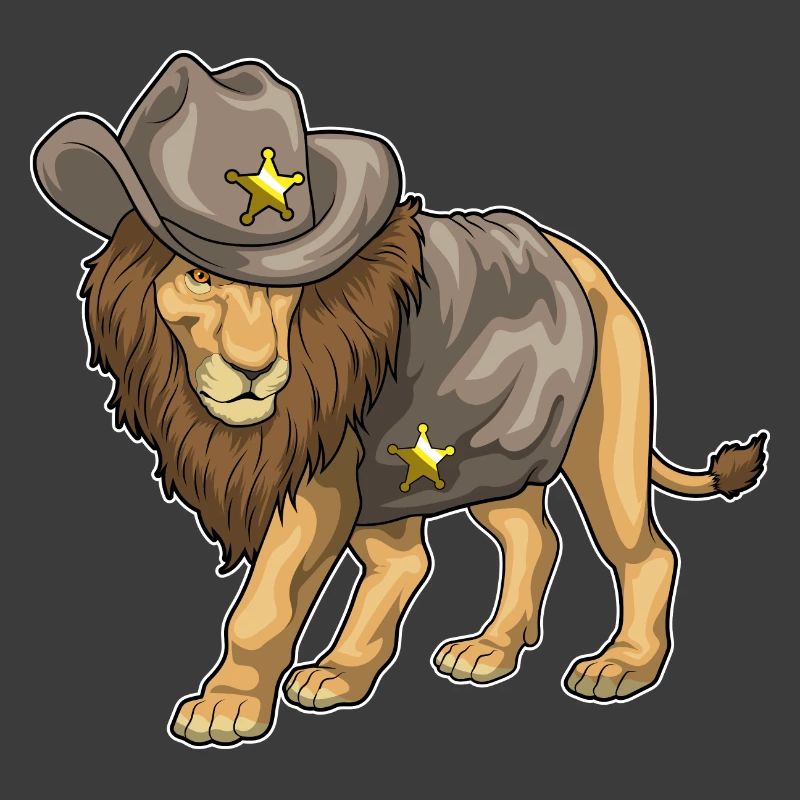 Lion Sheriff Sheriff's Hat
