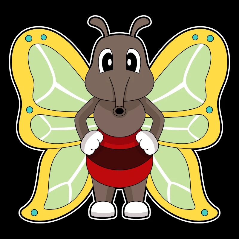 Moustique papillon