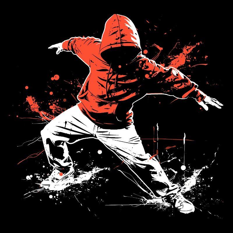 Breakdancer Street Art