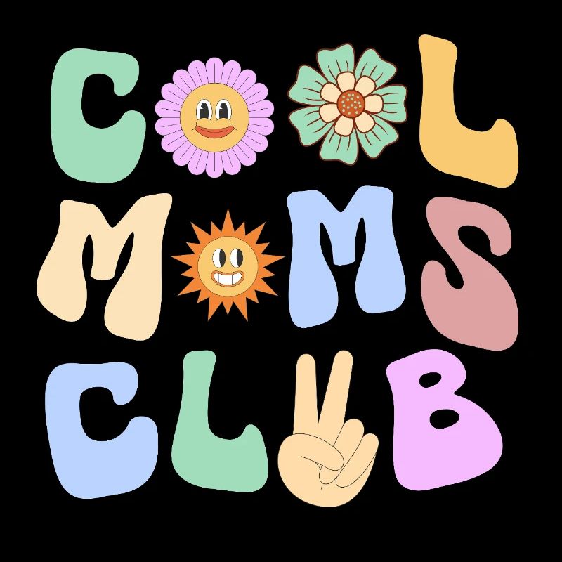 Cool Moms Club - verspieltes Design