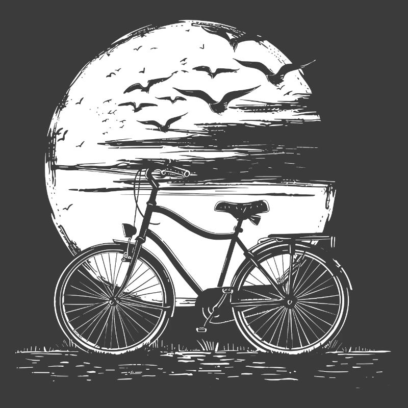Cycling Drawing