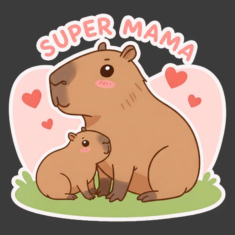 Super-Mama Capybara