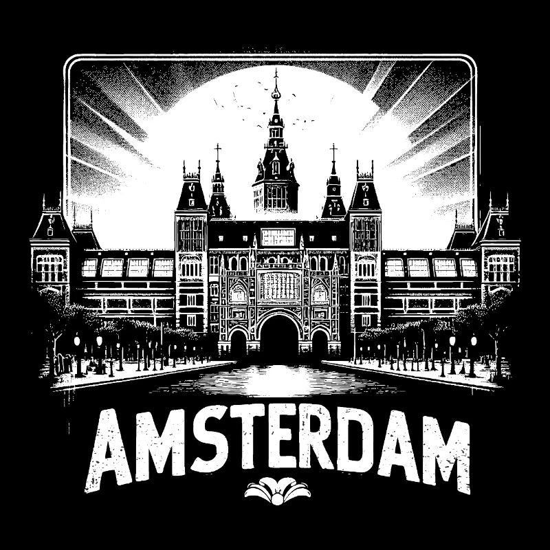 Cool Shirt Design from AMSTERDAM