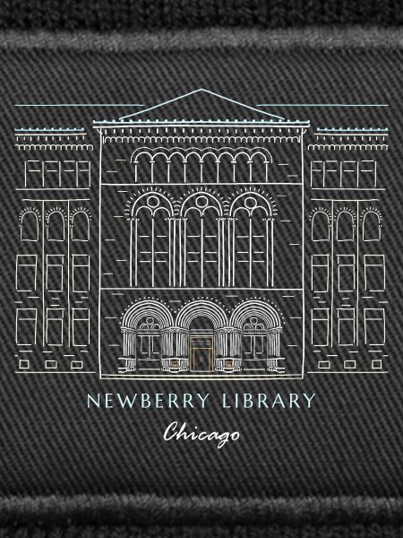 Historisches Chicago Bibliotheksdesign