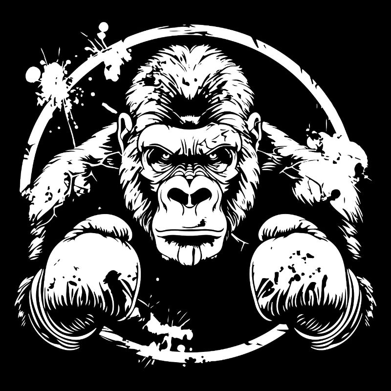 Gorilla Boxer Boxe MMA