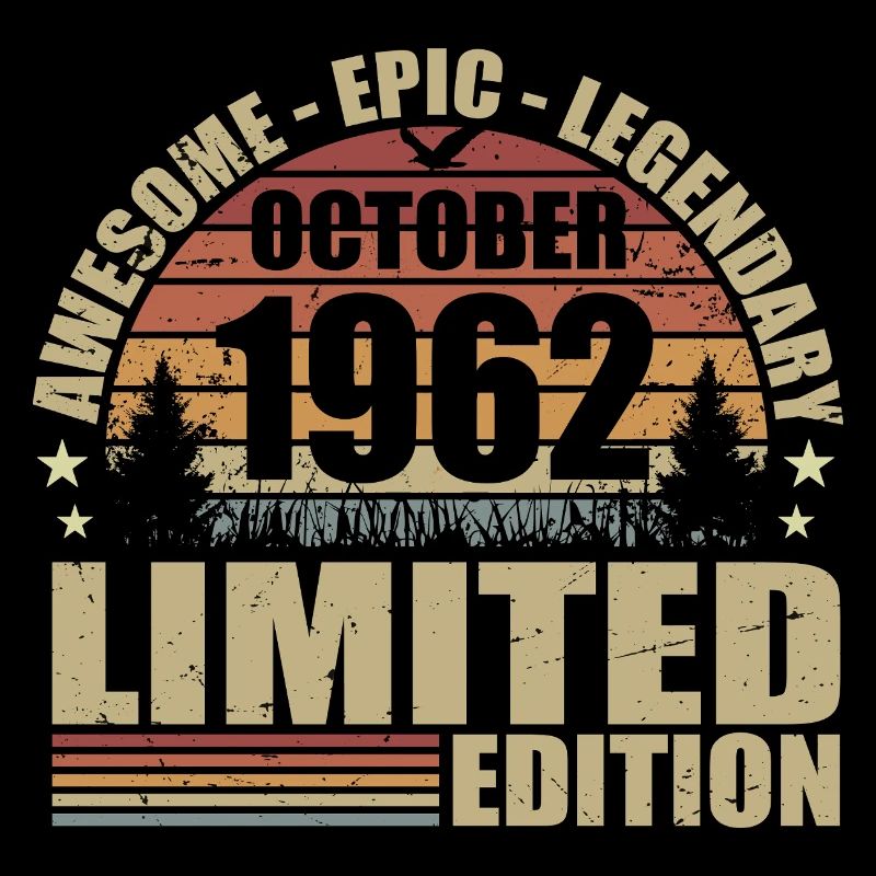 63e Anniversaire Rétro Octobre 1962 - October 1962