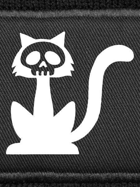 White Cat Skull