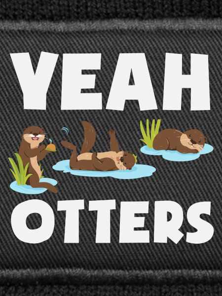 Seeotter Cartoon Fischotter