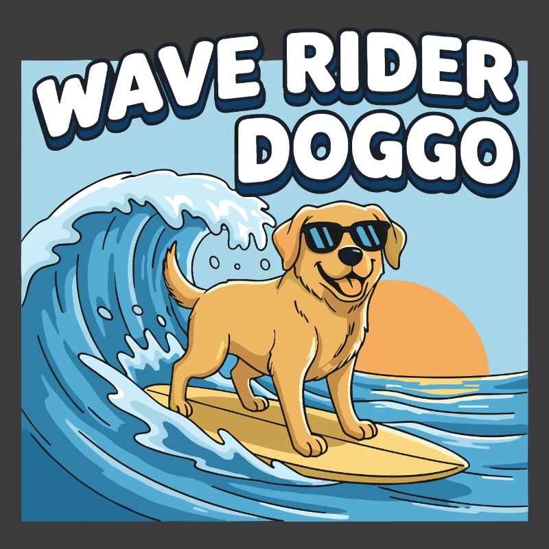 Surfer Dog Surf