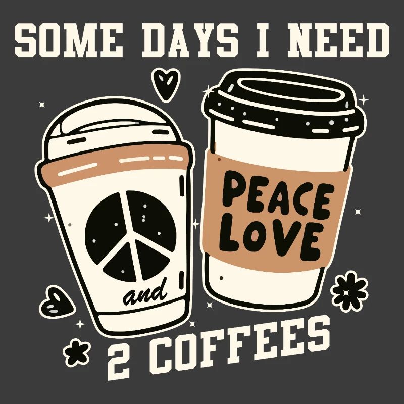 Peace and Coffee: Two Coffees