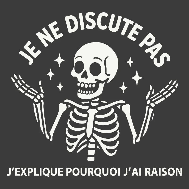 I don't argue, I explain why I'm right