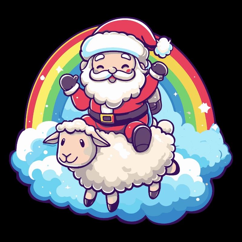 Mouton Père Noël Noël