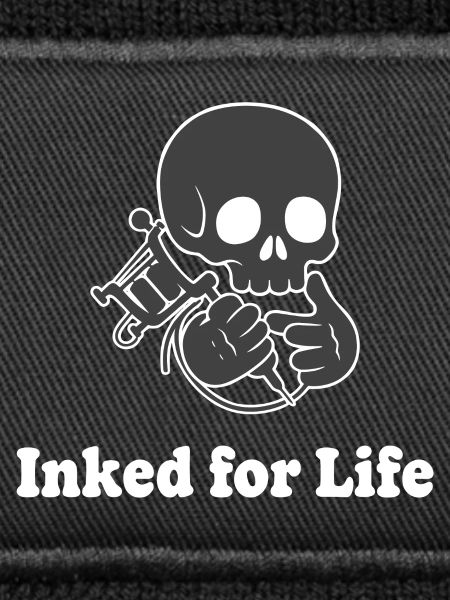 Skeleton Syringe Motif