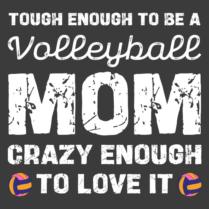 Maman de volley-ball courageuse et adore ça