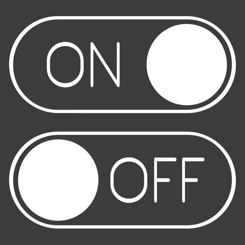 Toggle Graphic On Off Switch