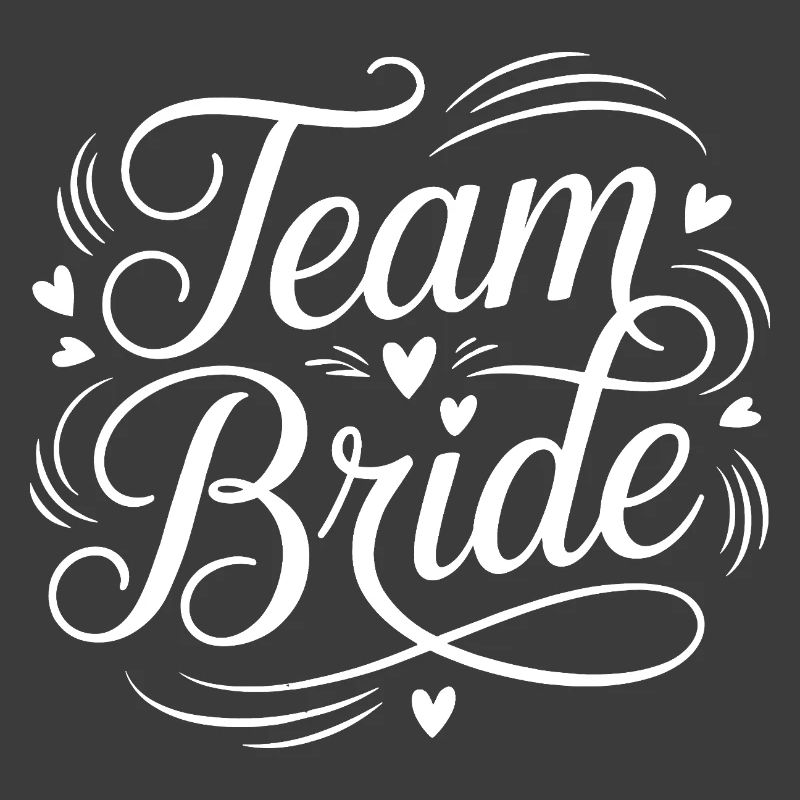 Team Bride Script Motiv