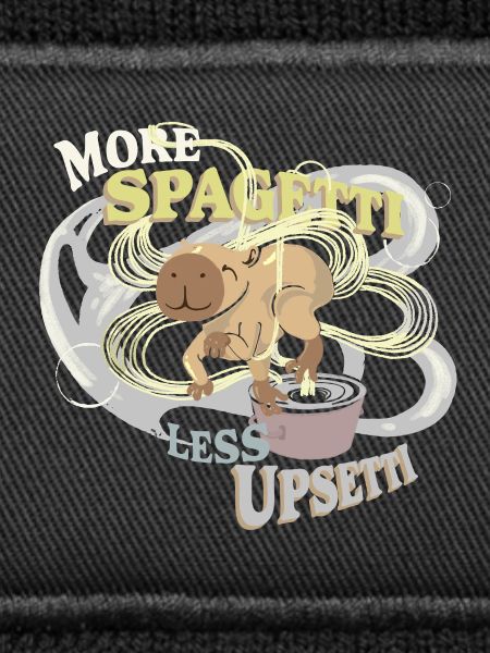 Cap(p)y spaghetti less upsetti