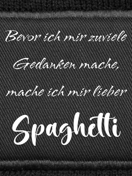 Gedanken-Spaghetti