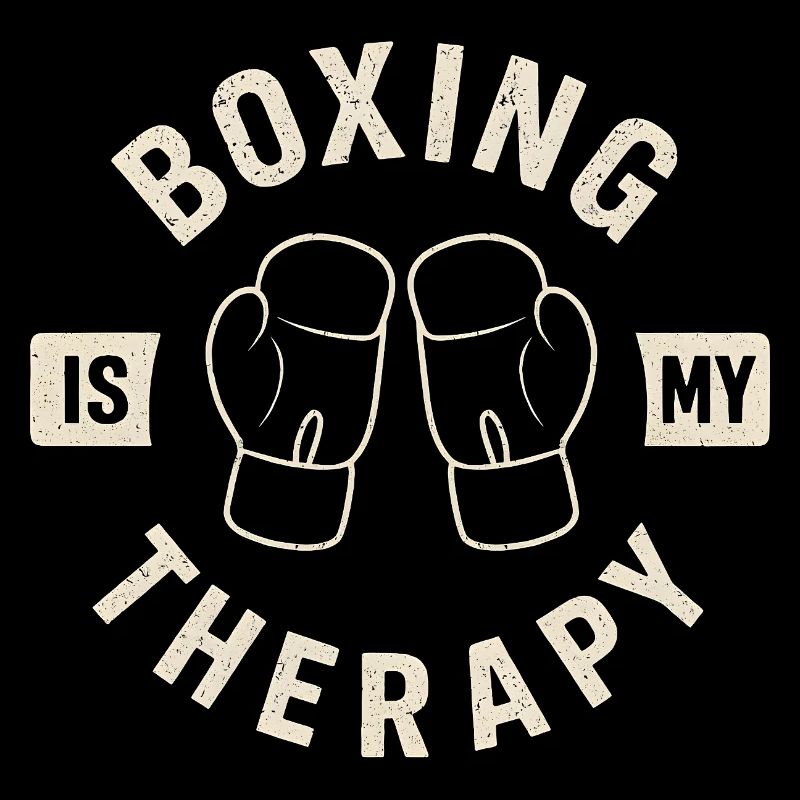 Boxing Therapy Retro Boxhandschuhe Design