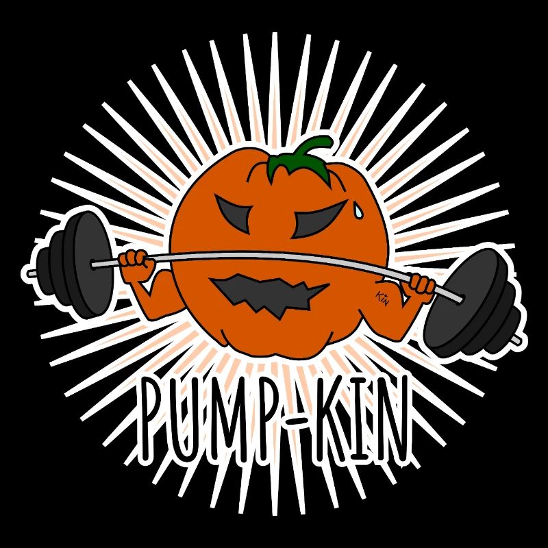 Pumpkin - pumpkin goes pumping in the gym!