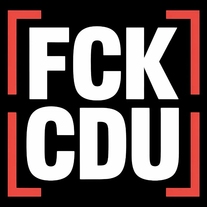FCK CDU - Anti CDU/CSU Logo