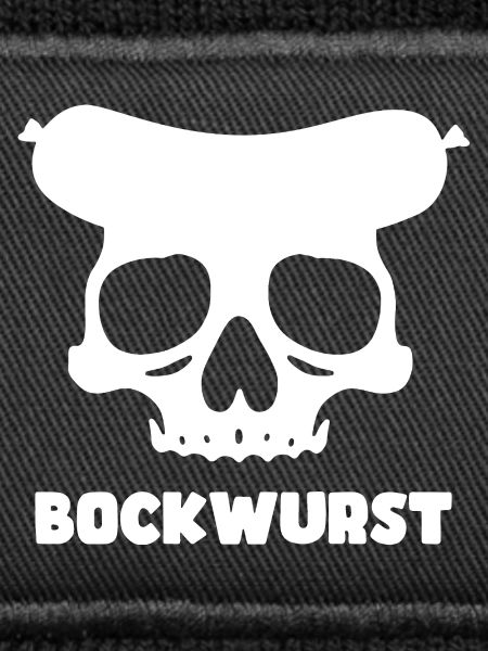 Bockwurst Skull Grafik