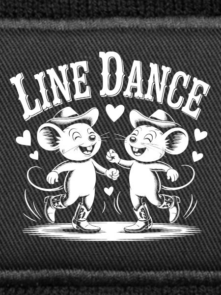 Line Dance Mäuse Illustration