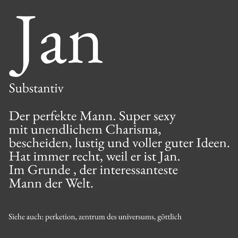 Jan Dictionary Explanation First Name Jan