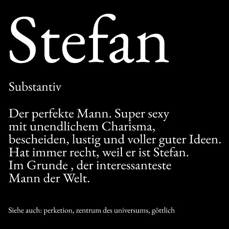 Stefan Dictionary Explanation First name Stefan