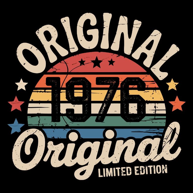 1976 Vintage Édition limitée Cadeau 1976