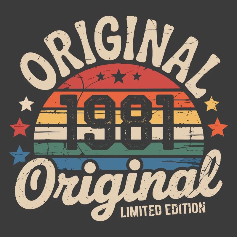 1981 Vintage Limited Edition Gift 1981