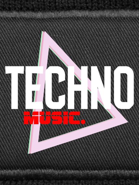 Techno Neon Triangle Pulse