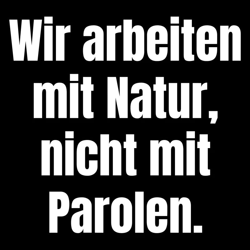 Nature instead of slogans – a clear message