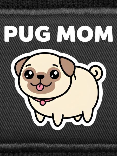 Süßes Mops-Mama-Hundeliebhaber-Design