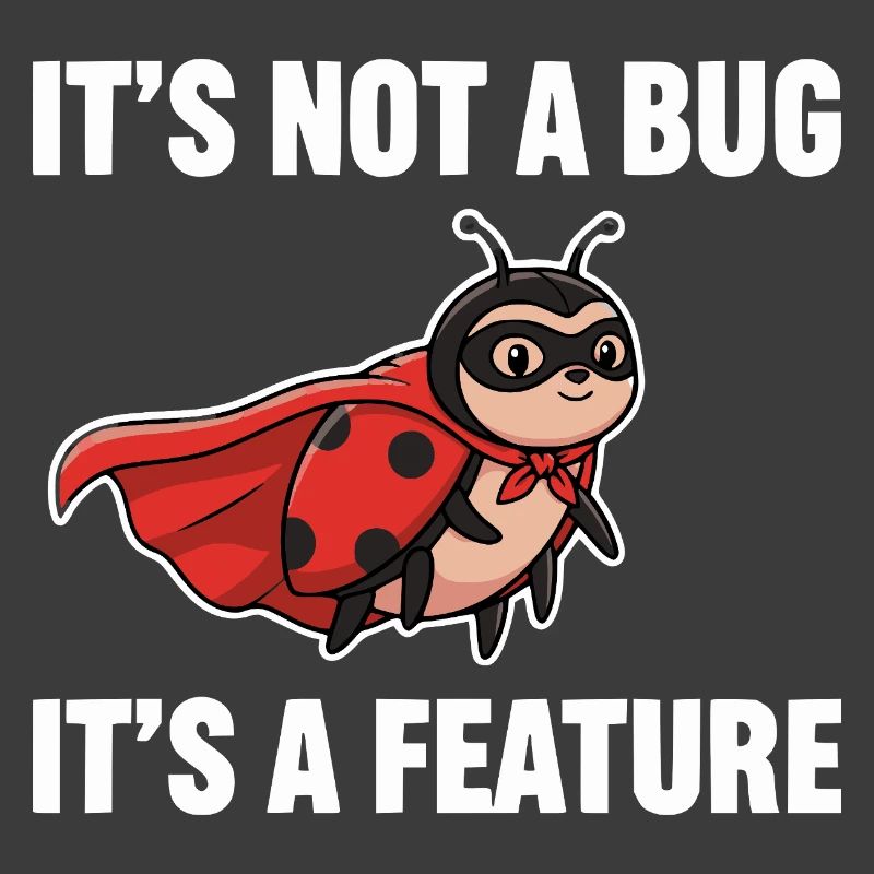No Bug, Just Feature – Superhero Ladybug