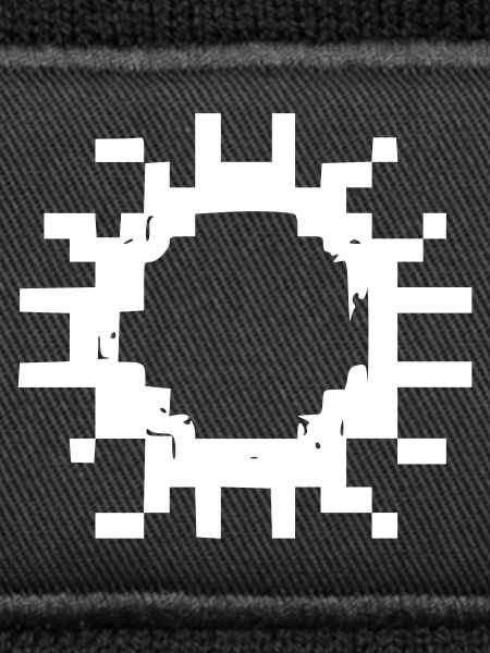 Cell Virus Pixel Outline