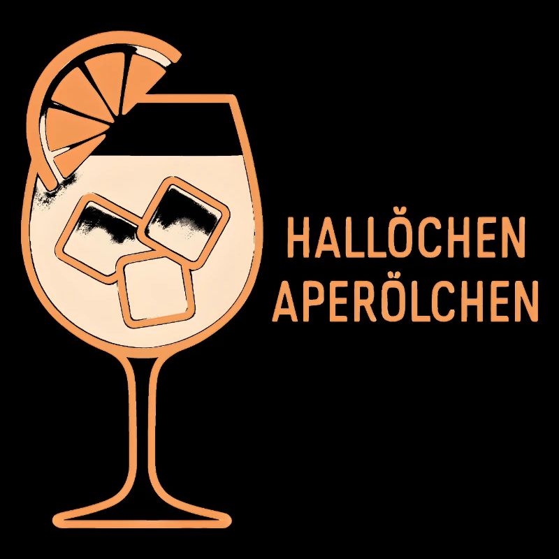 Hallöchen Aperölchen Party Spritz Geschenkidee