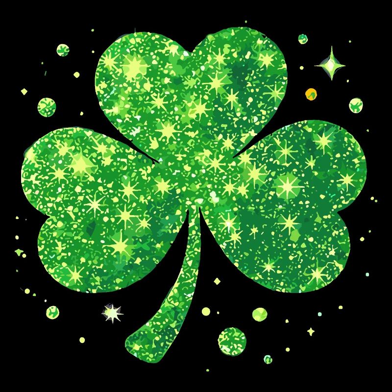 Fête de la Saint-Patrick Trèfle Lucky