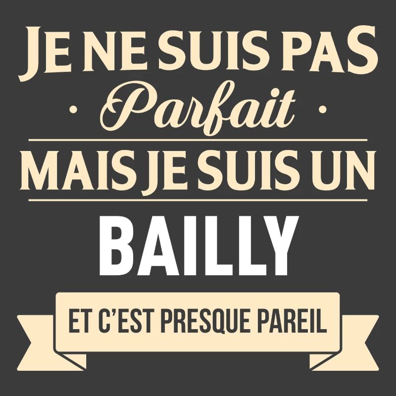 Je Ne Suis Pas Parfait Mais Je Suis Un Bailly E...