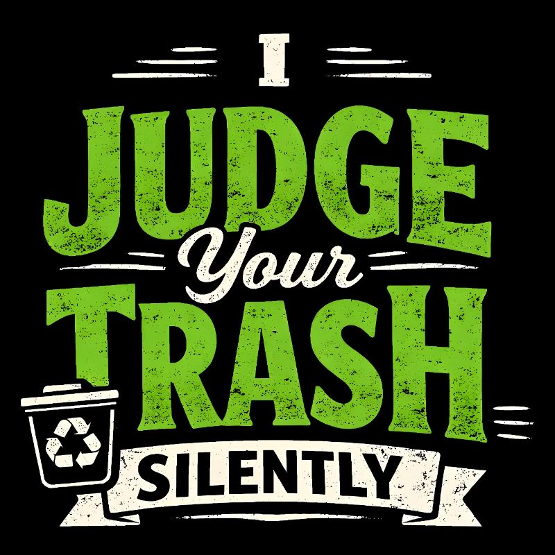 I rate garbage silently | Recycling center